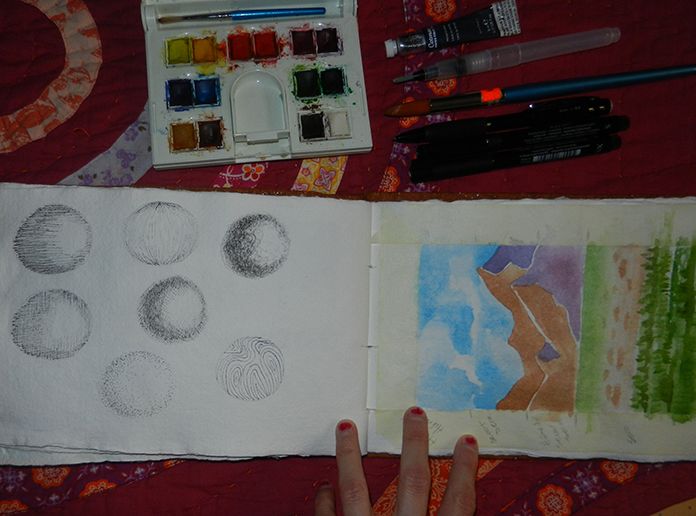 Mi Proyecto del curso: Ilustración de un diario naturalista 3