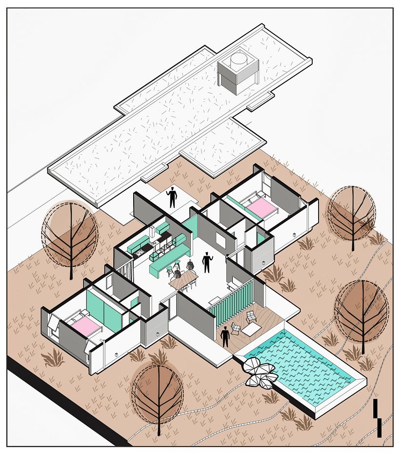 Mi Proyecto del curso: Ilustración digital de proyectos arquitectónicos -1