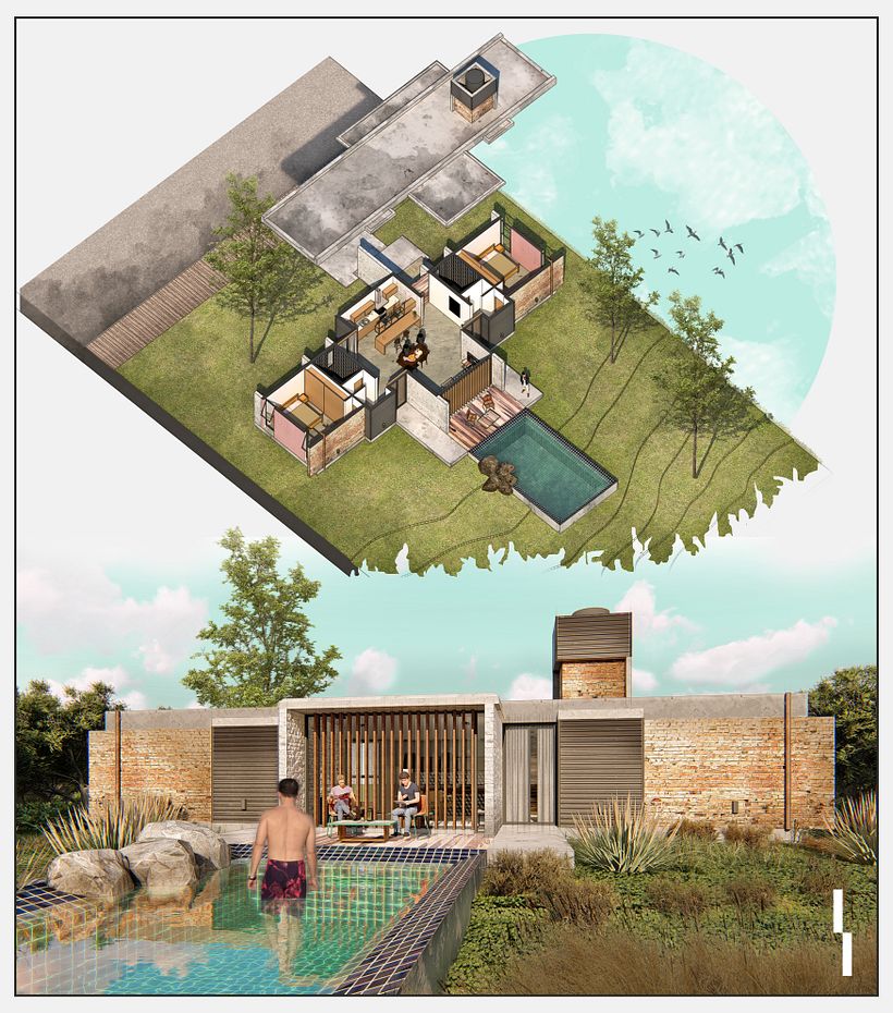 Mi Proyecto del curso: Ilustración digital de proyectos arquitectónicos 0