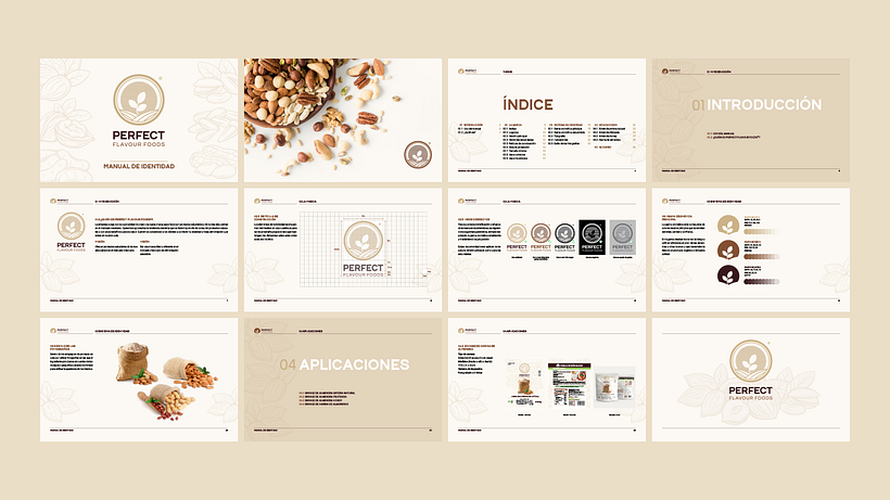 Perfect Flavour Foods: Manual de identidad 0