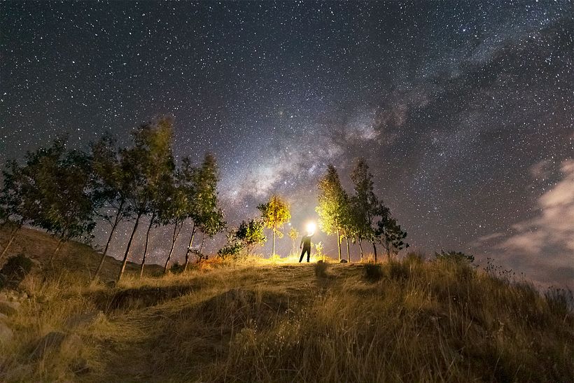 My practice with RAW file provided. As I live in a light-polluted city, I can't go to dark place to shoot during lockdown.