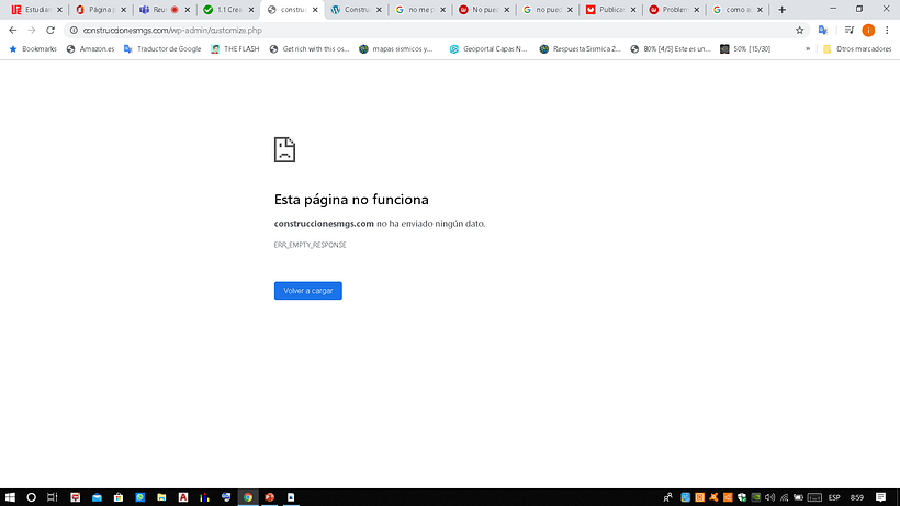 Problema al personalizar wordpress 1