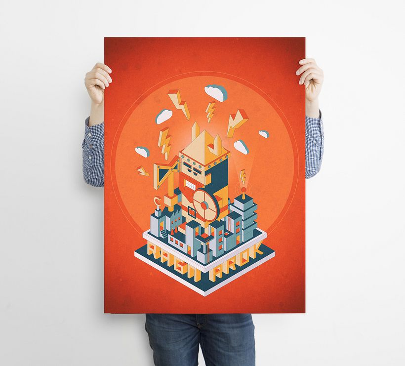 Mi Proyecto del curso: Ilustración vectorial isométrica desde cero 2