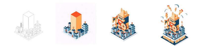 Mi Proyecto del curso: Ilustración vectorial isométrica desde cero 4