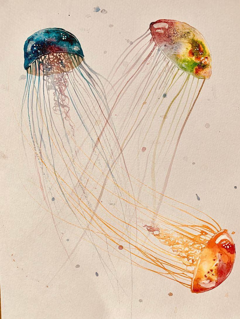medusas 1: i never got the part how to make "nice watery stains"