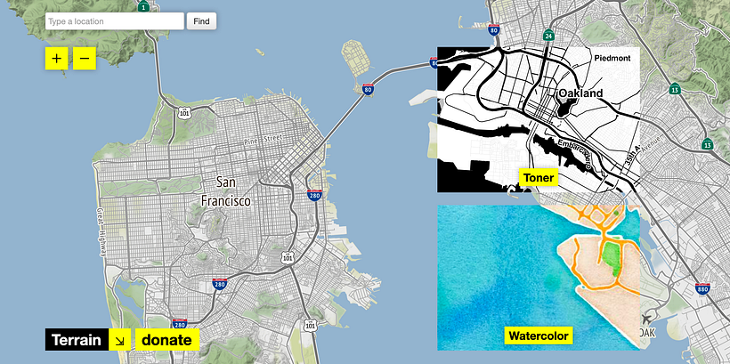 Maps Stamen