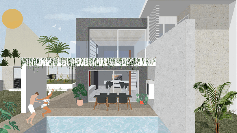 My project in Architectural Visualization Using Digital Collage course, hope you like it. 1