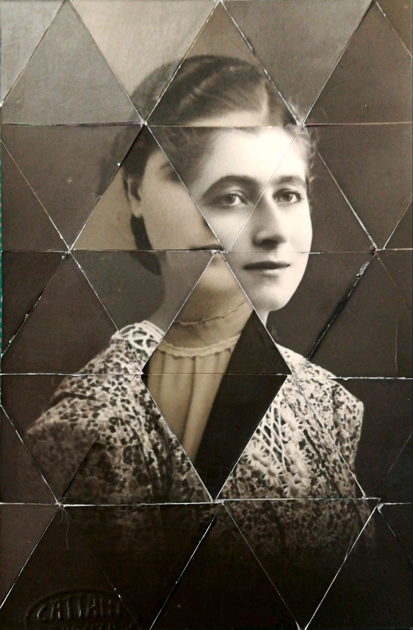 My project in Geometric Collage without Anaesthesia course 1