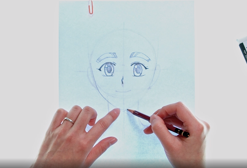 Illustration Tutorial: How to Draw Manga Faces Step by Step 11