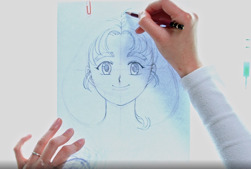 Illustration Tutorial: How to Draw Manga Faces Step by Step 13