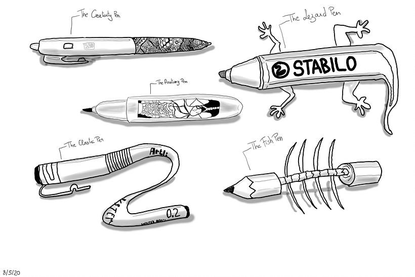 Practice exercice 2.2 digital only with Sketchable on Surface Pro