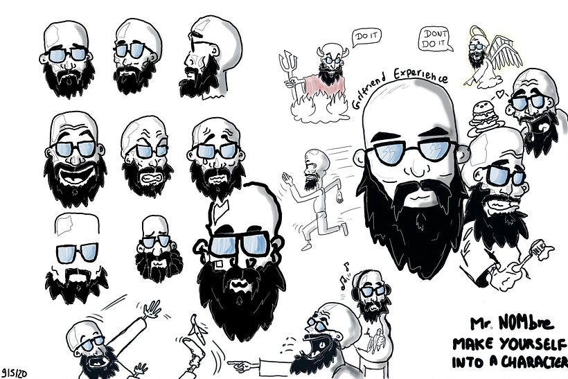 Practice exercice 3.1 digital only with Sketchable on Surface Pro