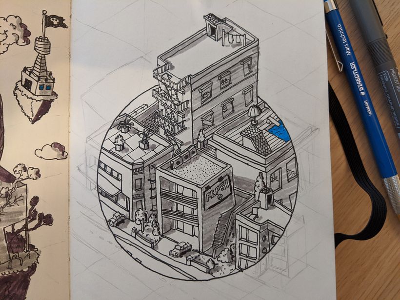Some sketch I did after the course