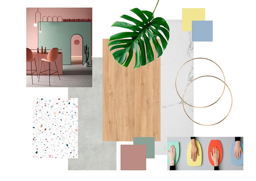 Mood board para el desarrollo del proyecto