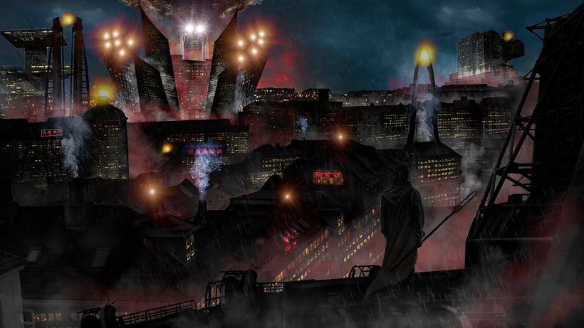 Ciudad Roja - Proyecto para el curso de Concept Art 0