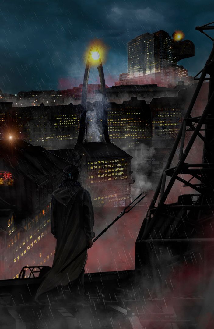 Ciudad Roja - Proyecto para el curso de Concept Art 1