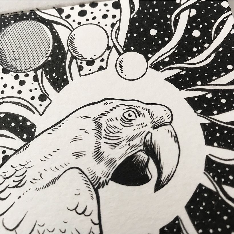 Tinta e serigrafia sobre o Álbum de Aquarelas Moleskine