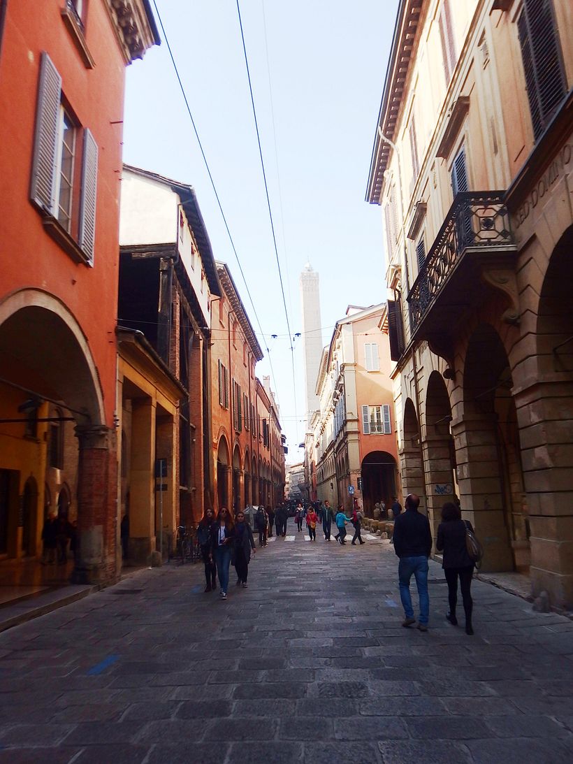 My first urban stain - Bologna 1