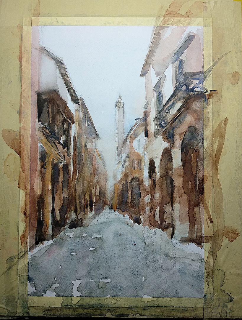 My first urban stain - Bologna 6