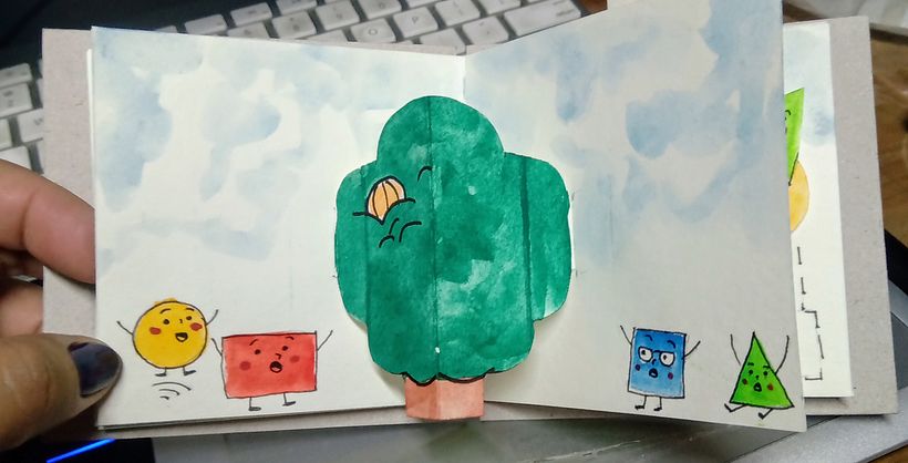 Mi Proyecto del curso: Creación de libros pop-up 0