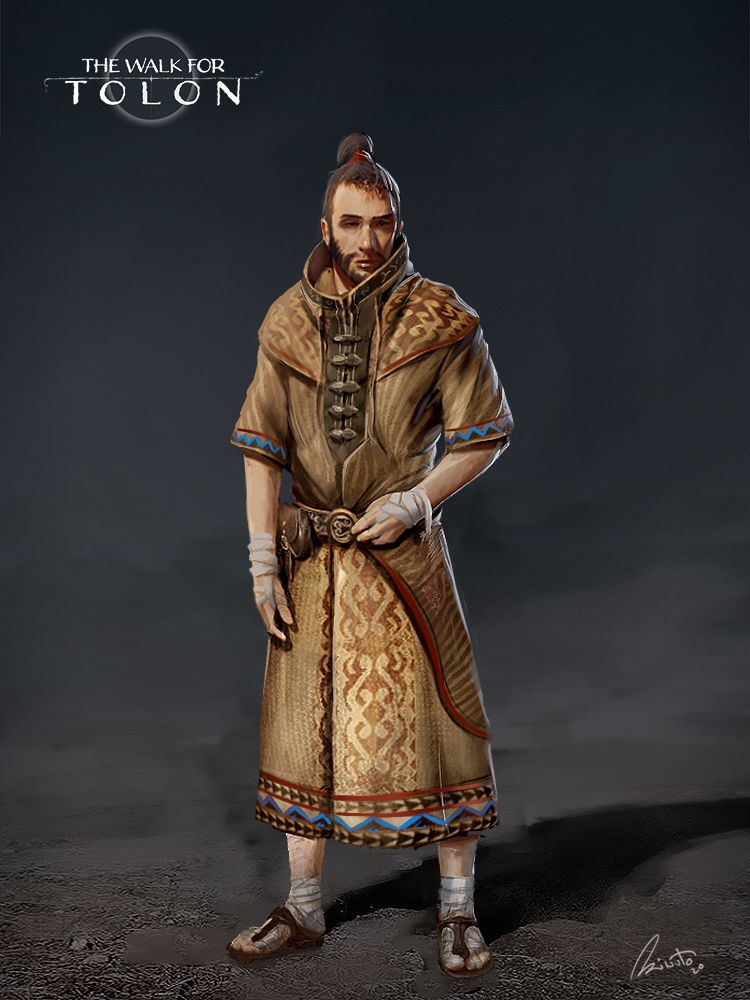 The Walk for Tolon: character study