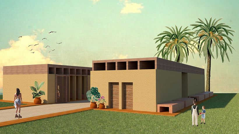 Mi Proyecto del curso: Representación gráfica de proyectos arquitectónicos 1