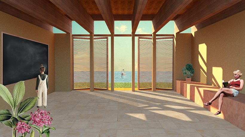 Mi Proyecto del curso: Representación gráfica de proyectos arquitectónicos 2