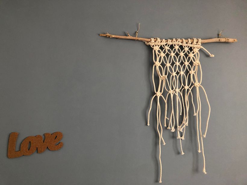 Mi Proyecto del curso: Macramé: nudos básicos y complejos  0