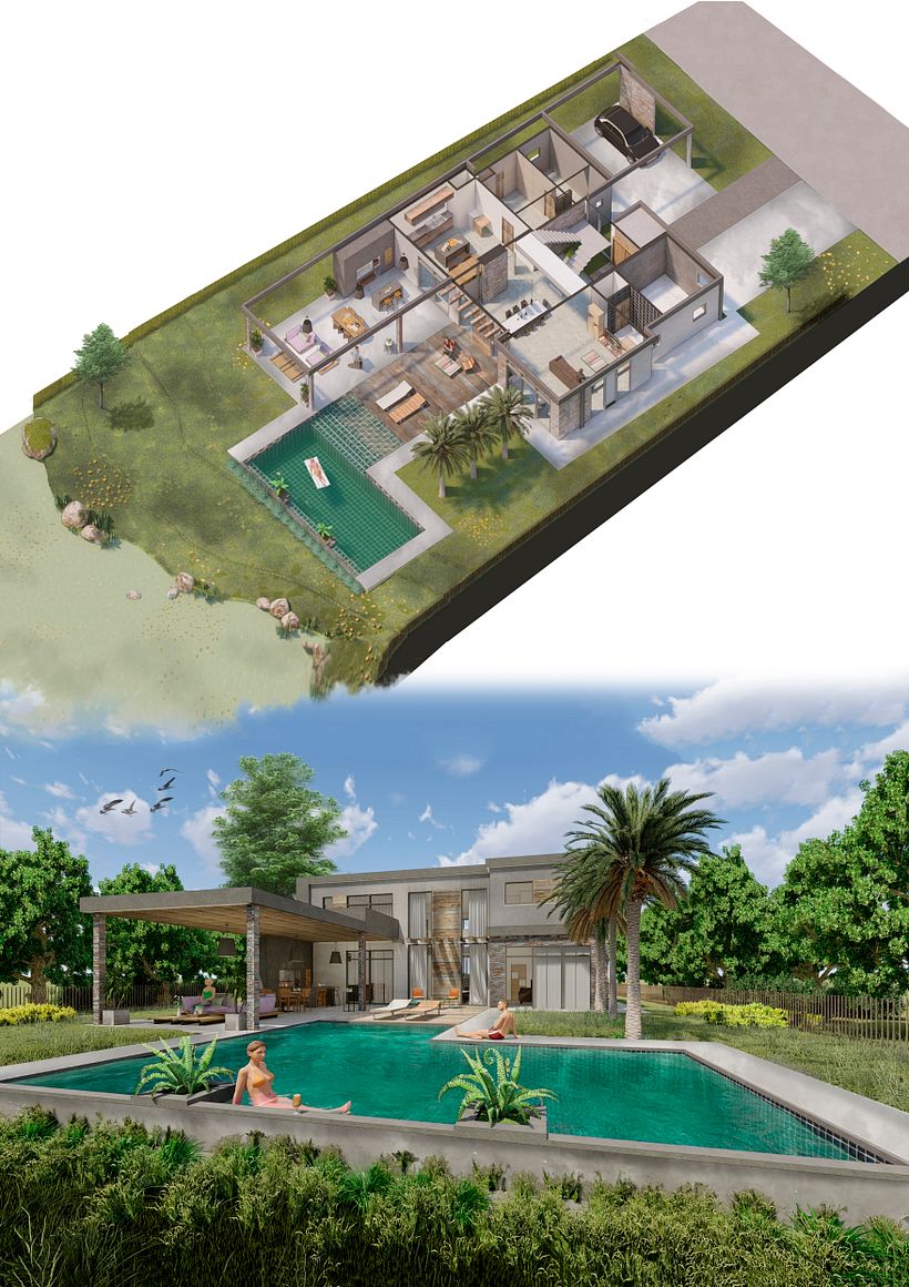 Proyecto Casa Country - Buenos Aires