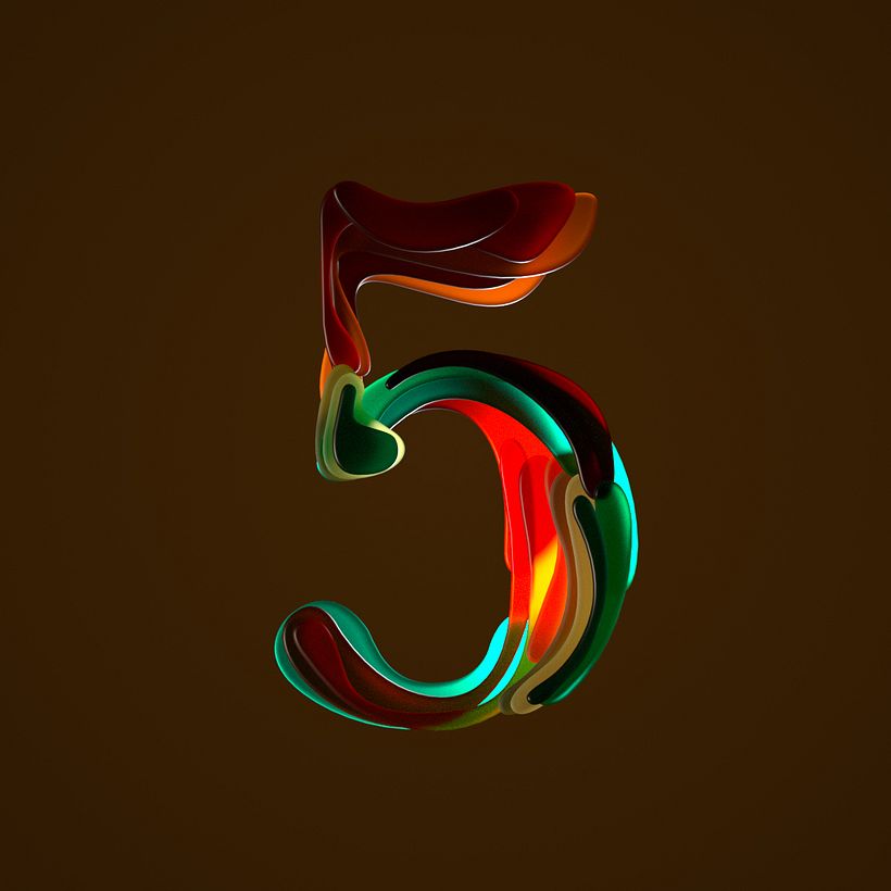Half Japanese Numbers (36 days of type 07) 2020 45