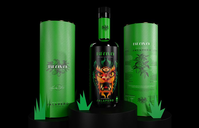 Brava Branding - Ilustración tradicional