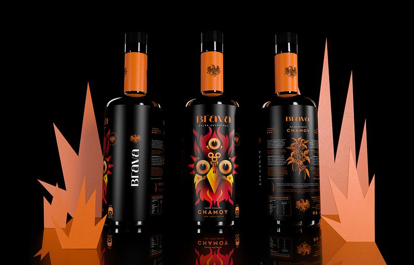 Brava Branding - Ilustración tradicional