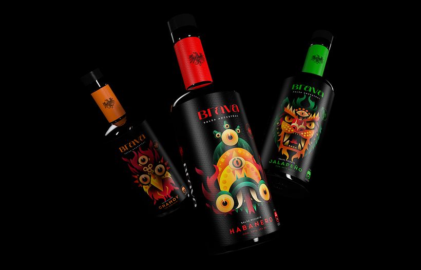 Brava Branding - Ilustración tradicional