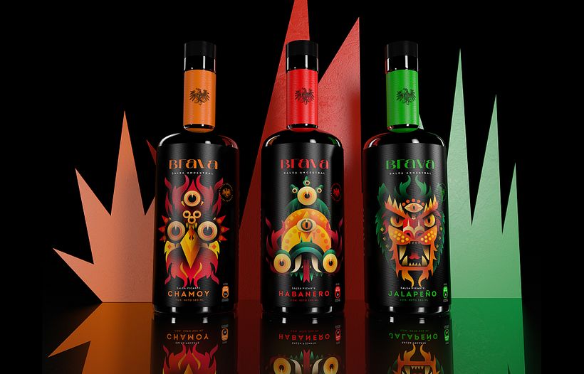 Brava Branding - Ilustración tradicional