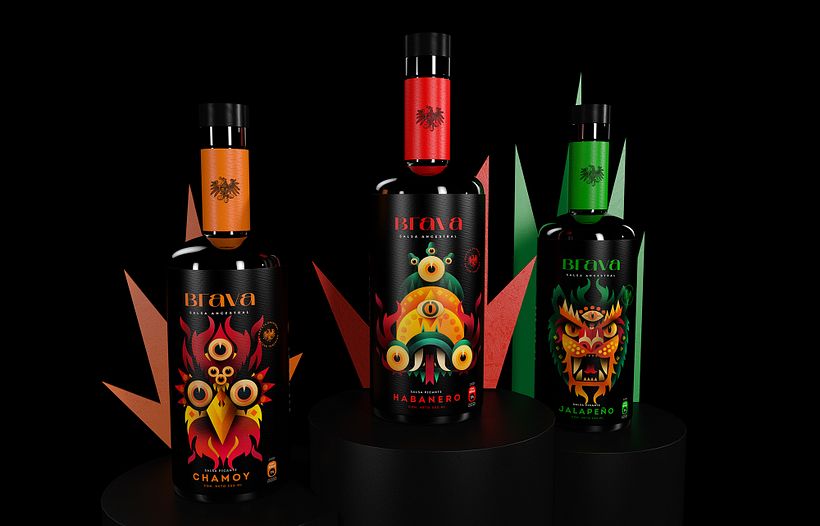 Brava Branding - Ilustración tradicional