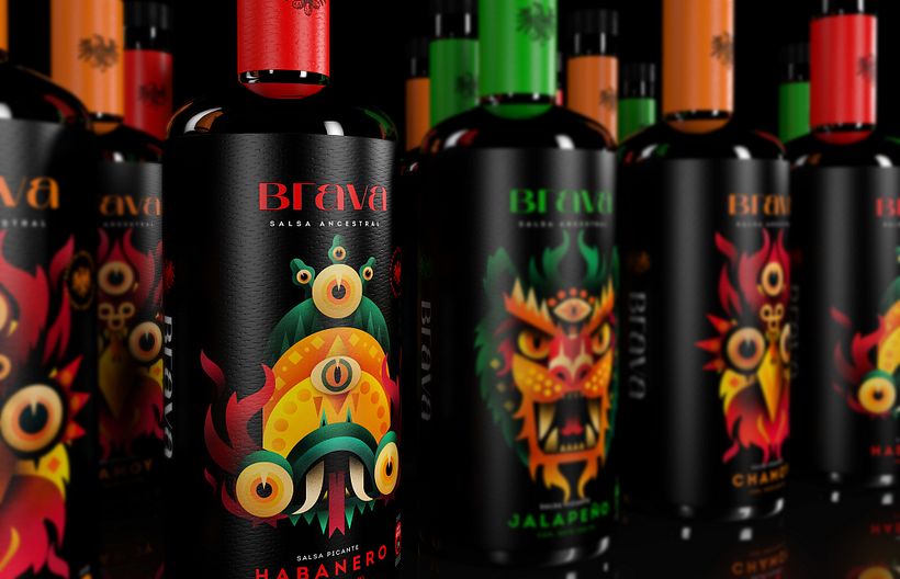 Brava Branding - Ilustración tradicional