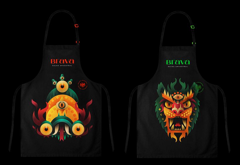 Brava Branding - Ilustración tradicional