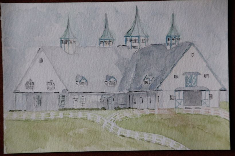 Architectural Sketching with Watercolor and Ink -1