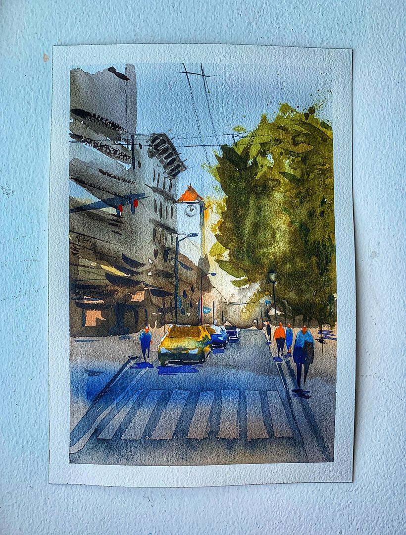 My final artwork. I will create another one with a rainy day effect soon! 0