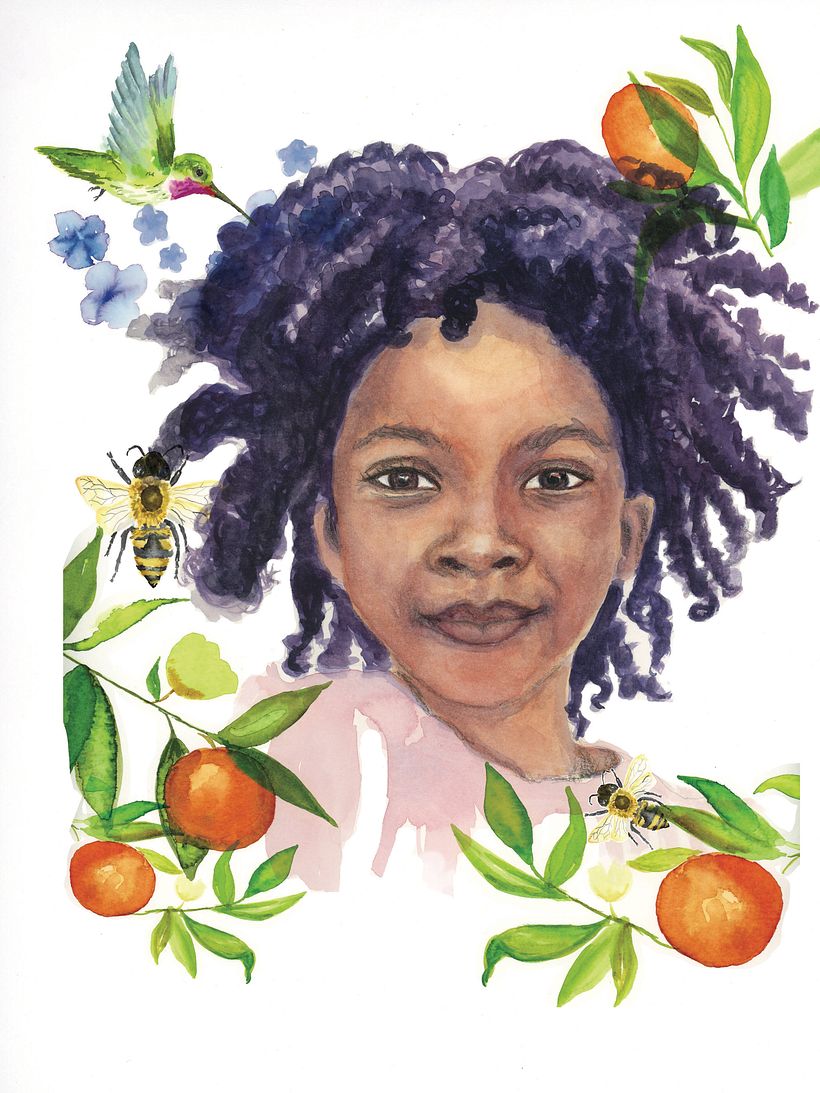 My project in Illustrated Portrait in Watercolor course 0