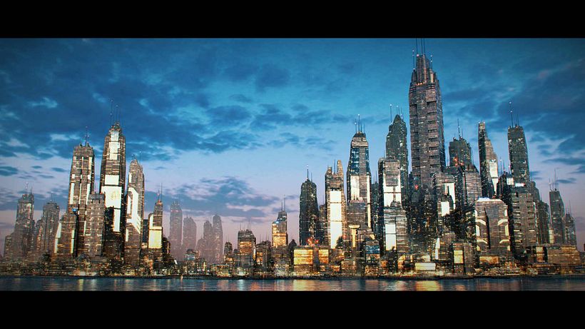 Ciudad, concept art y desarrollo visual 3