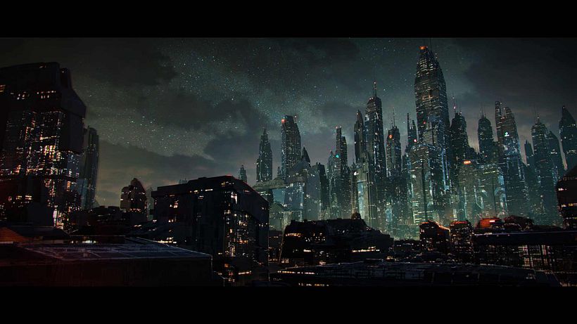 Ciudad, concept art y desarrollo visual 6