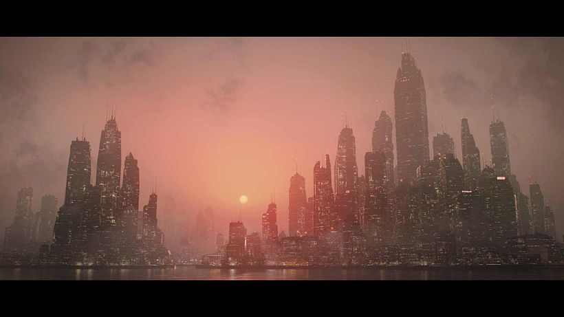 Ciudad, concept art y desarrollo visual 5