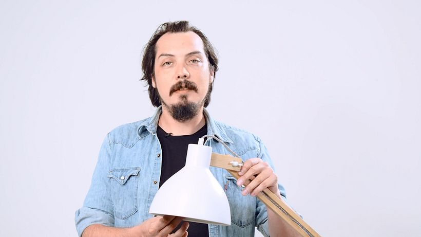 Uma luminária é suficiente