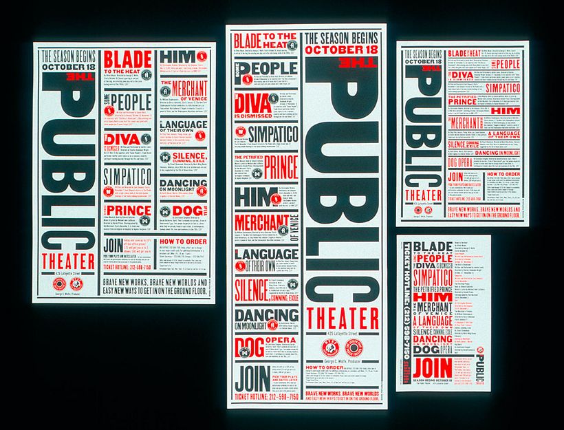 The Public Theater, Pentagram