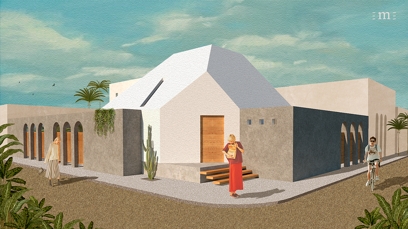 Mi Proyecto del curso: Representación gráfica de proyectos arquitectónicos 0