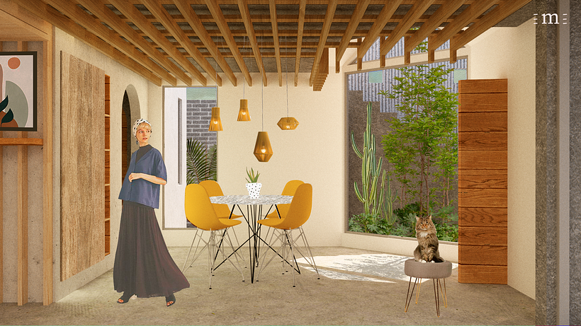 Mi Proyecto del curso: Representación gráfica de proyectos arquitectónicos 4