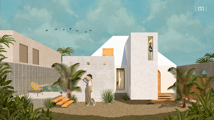 Mi Proyecto del curso: Representación gráfica de proyectos arquitectónicos 8