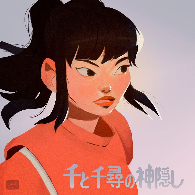 Chihiro de "Spirited Away"