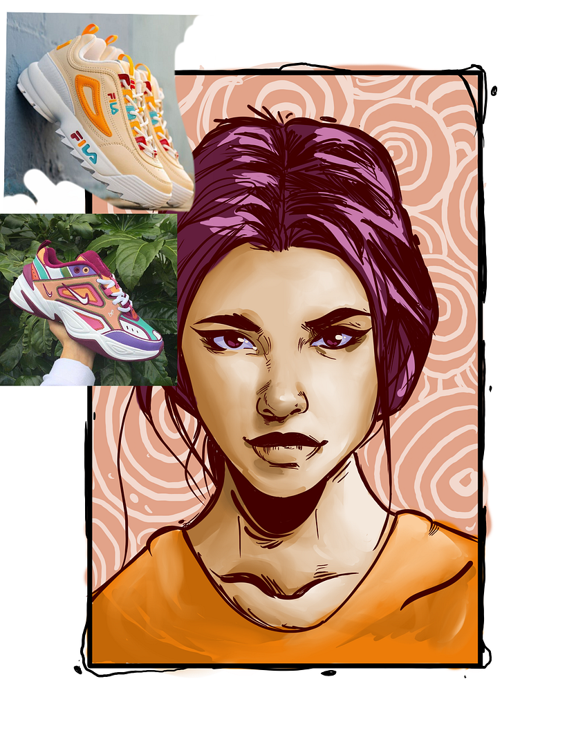 Mi Proyecto del curso: Retrato creativo ilustrado con Procreate 0